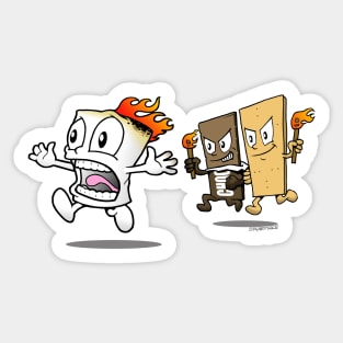 Funny Smores Chase Sticker